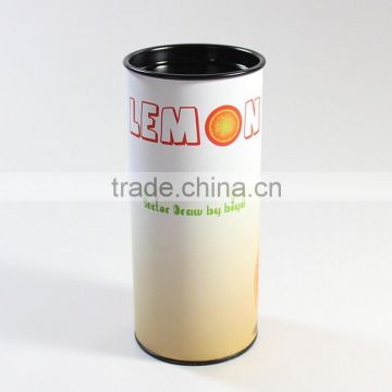 2015 Round Gift Paper Tube box For Tea Packaging