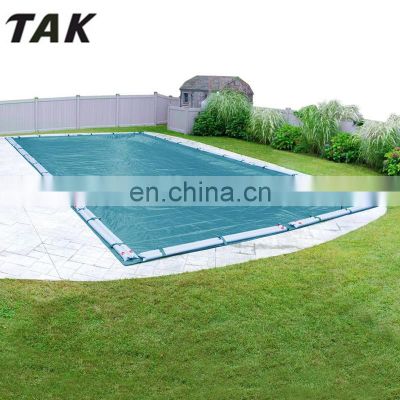 Blue Wave 20-ft x 40-ft saftey security heavy duty inground pvc swimming pool cover