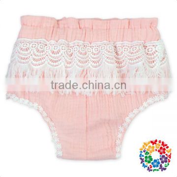 Infant And Toddler Tassel Bloomers For Kids Baby Plain Diaper Cover