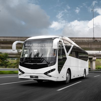 12m 38+1 Seats Luxury VIP Pure Electric Coach Bus Automatic Tour Passenger Bus with Toilet
