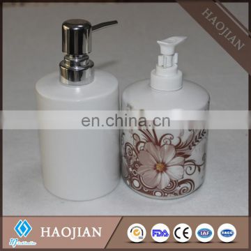 sublimation soap dispenser with white plastic water pump
