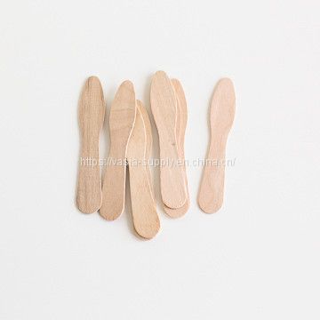 China Suppliers Disposable Wooden Ice Cream Spoon 75mm