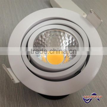 Most popular 10w adjustable led downlight, 3000k dimmable downlight led