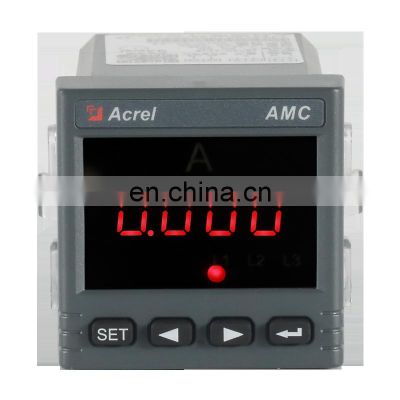 AMC96-AI Single Phase Programmable Power Meter Input:AC 1A/5A Analog output:4-20mA LED Display