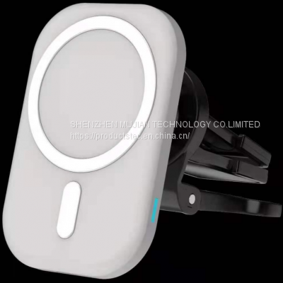 New MagSafe  on-board magnetic 15W wireless Charger on-board mobile stand