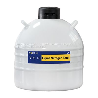 Liquid nitrogen container yds-16 dewar 16L bovine semen tank for sale