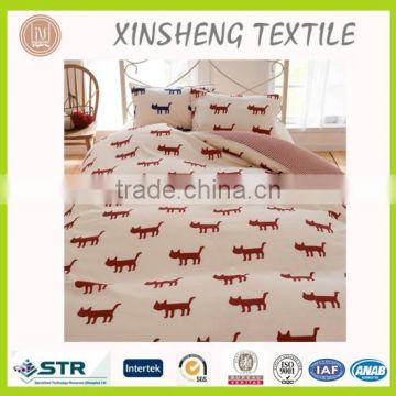 100% Cotton Fabric for Baby Bedding Set in China