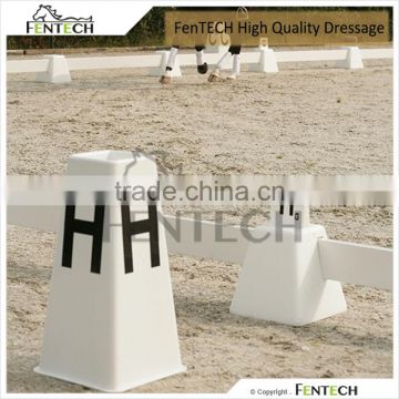 FenTECH brand four sides Dressage Arenas Letters with flower pot on the top
