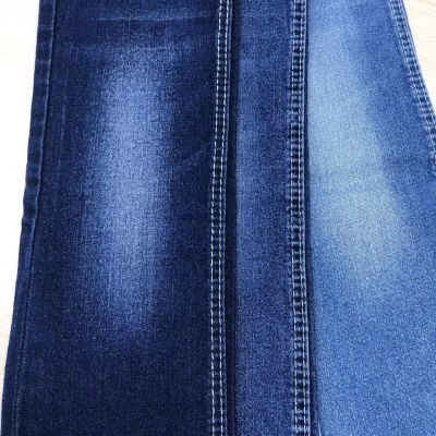 comfort strech blue denim jeans fabric by the yard 9.7oz weight 170cm width