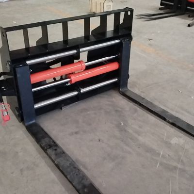 Chinese Bobcat skid steer pallet fork XCMG skid loader forks attachments manufacture