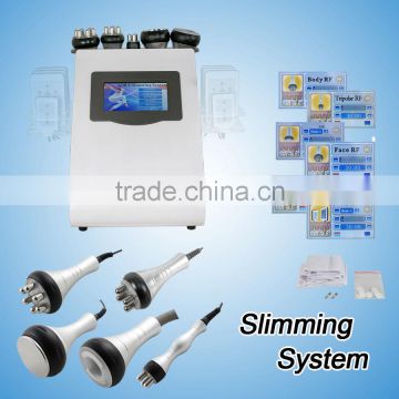Ultrasonic Cavitation Vacuum 40K RF Tripolar Lipolysis Cavitation Rf Slimming Machine Slimming Beauty Machine Ultrasound Fat Reduction Machine