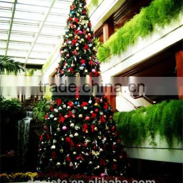 hotel home part deco unique Artificial 12 m tall christmas trees