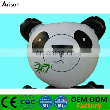 PVC inflatable panda desk bop bag inflatable animal punching bag for kids' tumber toy