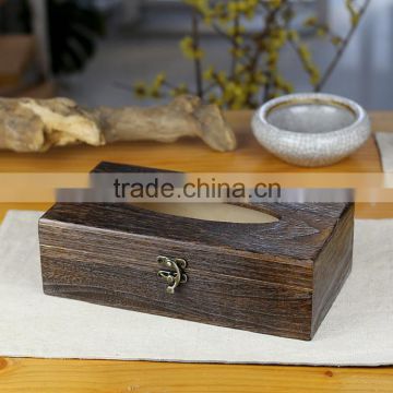 Searun facial tissue box,wooden tissue box,wood holder for tissue