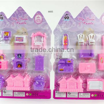 kids furniture toy plastic castle play set