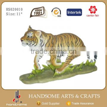 11 Inch Resin Animal Home Decoration Holiday Gifts Tiger Statue