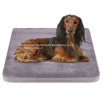 JoicyCo Dog Bed Large Bed Orthopedic Foam Dog Beds Mat Washable Mattress with Non-Slip Cover
