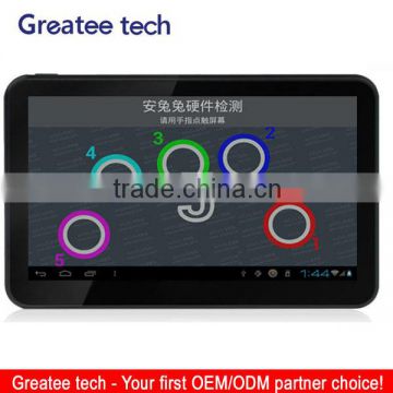 7.0 inch tablet android car gps navigator sd card free map capactive screen optional