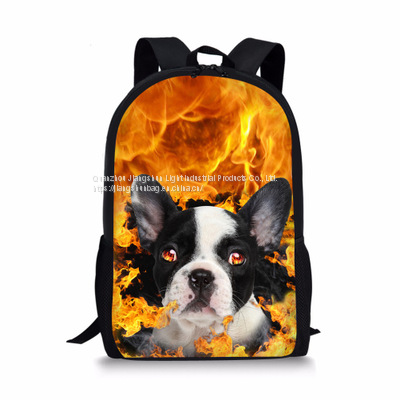 Fashionable Personalized Animal Design Custom Printing Logo School Students Create Backpack