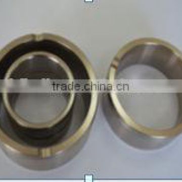 Sintered oilless bushing for hydraulic cylinder
