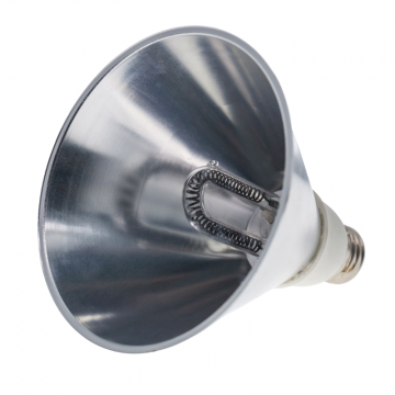 IR heating lamp carbon fiber light aluminum shell E27 E26 100W for farm young animal