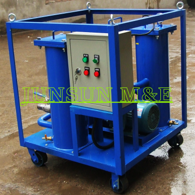 JL Series Portable Oil Purifier, JL-50 Cheap Price High Precision Three-Stage Oil Filtration Cart
