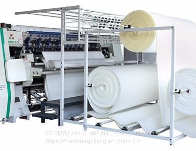 High speed new technology computerized multi needle industrial quilting machine