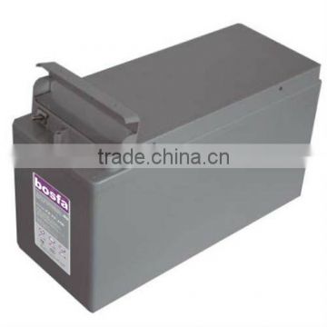 12v125ah vrla front terminal rechargeable deep cycle battery