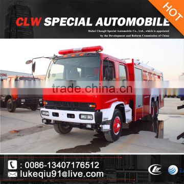 dongfeng 8cbm fire rescue tanker truck