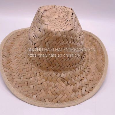 Summer Farmer/Cowboy Straw Hat/  men's  / Women's Western Cowboy Straw Hat