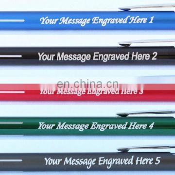 Personalised Pen with your message Laser Engraved Promotional Gift JOY SERIES AP006