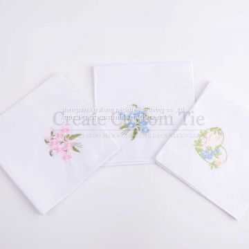 Custom Linen Print Pocket Squares   custom embroidery pocket square    embroidered pocket square Wholesale