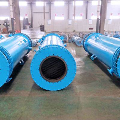 graphite tubular heat exchanger for synthetic ammonia industry