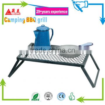 Outdoor and camping or campfire Cooking table grill