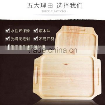 Custom Cute Shape Bamboo Wood Cheese Cutting Board With Handle