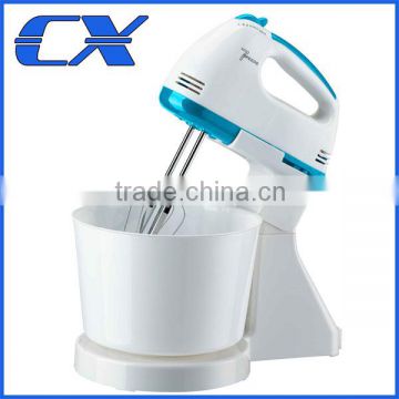 Wholesale 200W Best hand food mixer with plastic bowl For Kitchen