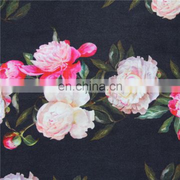 cheap direct factory custom cotton poplin floral 60s fabric