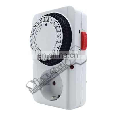 TG-22A Germany Type Daily 24H Hours mechanical Timer switch socket plug-in programmable timer TG22 Egypt