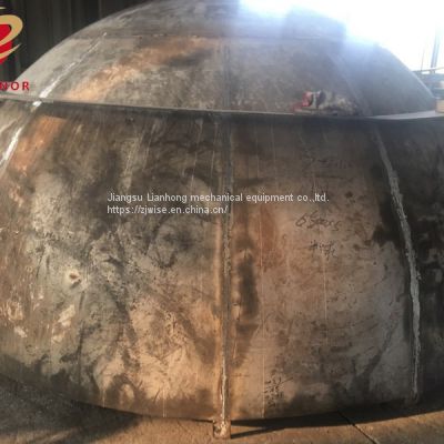 Large Carbon Steel Hemispherical head for Boiler end 8500*28