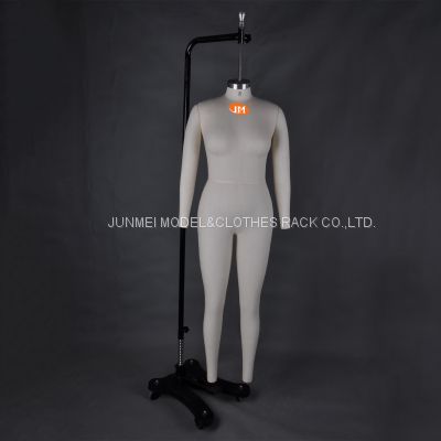 Dongguan New Arrival Missy 8 Fabric Full Body Dress Form with Collapsible Shoulder Dummy Tailor Female Mannequin