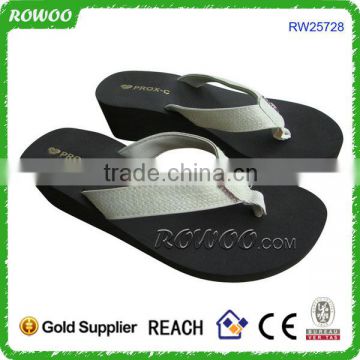 Wholesale China Cheap custom scream eva slipper woman,wedge flip flop woman