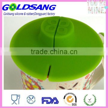 silicone cup cover secure tea bag holder
