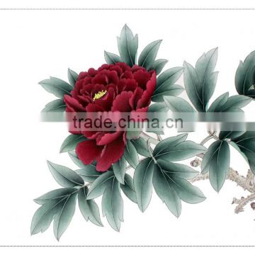 traditional landscape painting beautiful flower designs painting