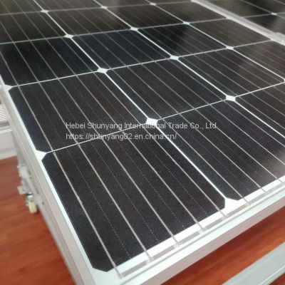 High efficiency single galss half-cut monocrystalline solar module，（380～420W）