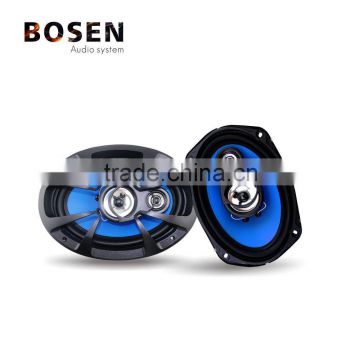 6X9 2-way Coaxial Car Speaker with rubber surround diaphragm