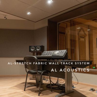 AL-STRETCH FABRIC WALL TRACK SYSTEM - STUDIO ACOUSTICS 2022