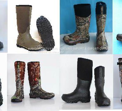 Camo rubber boots,Hunting camo rubber boots,Safety rubber boots.Fishing rubber boot,Forest camo boots,Loggers boots