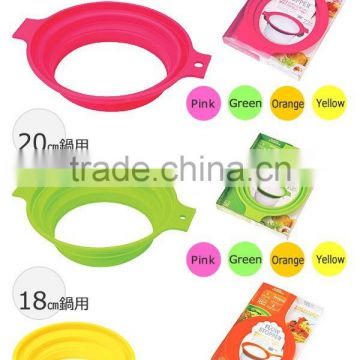 Flexible Silicone Lid Colorful Universal Silicone Lid Hot Pot Pan