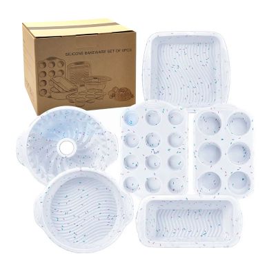 Silicone cake mold Set Baking Utensils Silicone Baking Pans Home Gadgets Silicone Baking Mold Bakeware Tray Muffin Mold
