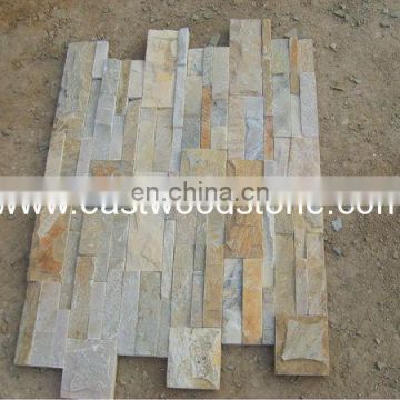 Natural color mushroom garden stone for wall decorate